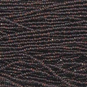 G4-098 13/0 Charlotte Cut - Dark Brown Opaque