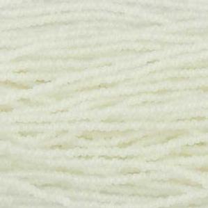 G4-105 13/0 Charlotte Cut - Alabaster Transparent