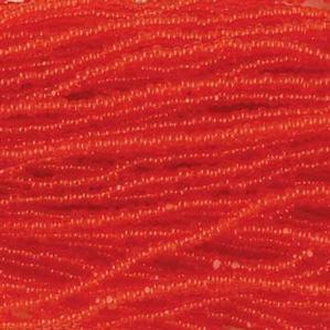 G4-125 13/0 Charlotte Cut - Orange Transparent