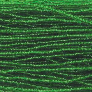G4-145 13/0 Charlotte Cut - Green Transparent
