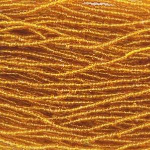 G4-194 13/0 Charlotte Cut - Dark Amber Transparent