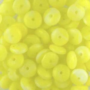 G40-1135 - 6mm Discs - White/Yellow Variegated