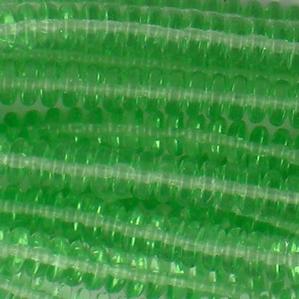 G40-143 - 6mm Discs - Light Green Transparent