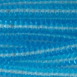 G40-153 - 6mm Discs - Aqua Transparent