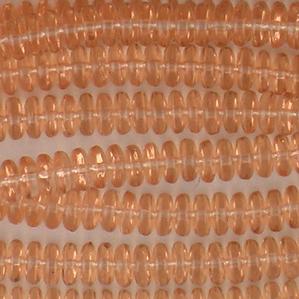 G40-172 - 6mm Discs - Peach Transparent
