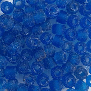 G410-9157 Crow Beads - Capri Blue Transparent Matte