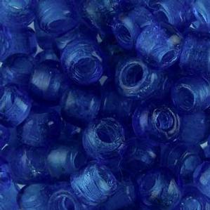 G420-157 Crow Beads - Capri Blue Transparent