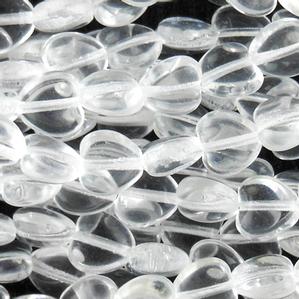 G46-108 8mm Hearts - Crystal Transparent