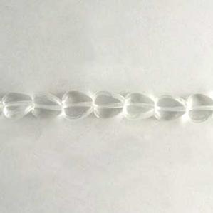 G47-108 10mm Hearts - Crystal Transparent