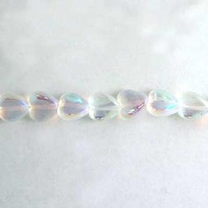 G47-308 10mm Hearts - Crystal AB