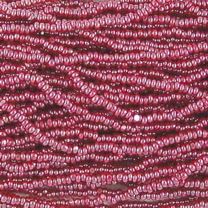 G4X-614 13/0 Charlotte Cut - Dark Red Luster