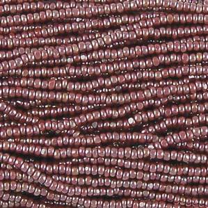 G4X-698 13/0 Charlotte Cut - Dark Brown Op. Luster