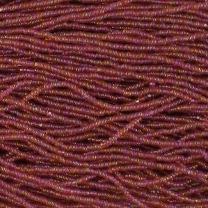 G4X-372 13/0 Charlotte Cut - Pink Transparent Iris