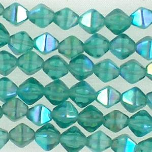 G52-355 6mm Green Turq. AB