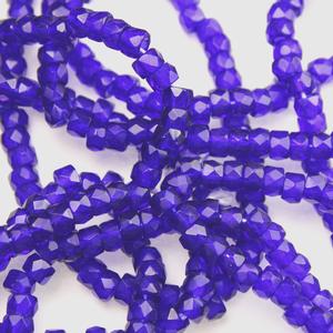 G522-168 Russian Faceted Copies - Cobalt Transparent