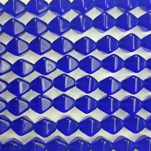 G53-168 8mm Bi-Cone - Cobalt Transparent