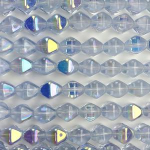 G53-382 8mm Bi-Cone - Pale Lavender AB