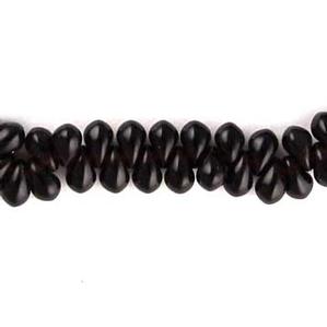 G55-114 Tiny Tim Teardrops - Garnet Transparent