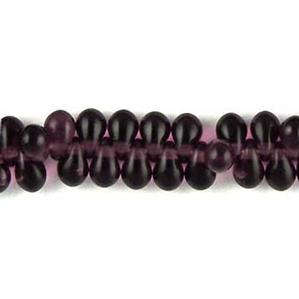 G55-188 Tiny Tim Teardrops - Dark Amethst Trans