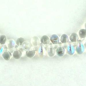 G55-308 Tiny Tim Teardrops - Crystal AB