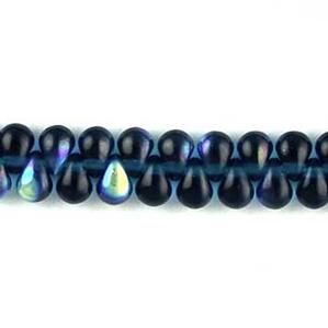 G55-357 Tiny Tim Teardrops - Capri Blue AB