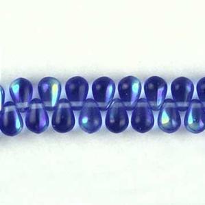 G55-365 Tiny Tim Teardrops - Sapphire AB