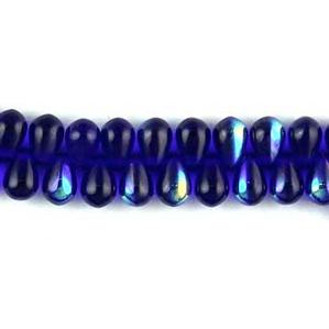 G55-368 Tiny Tim Teardrops - Cobalt AB