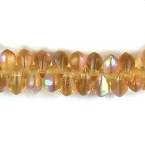 G55-394 Tiny Tim Teardrops - Amber AB