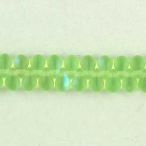 G55-942 Tiny Tim Teardrops - Light Green Ghost