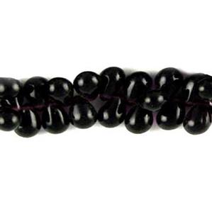 G56-188 6x9mm Teardrop - Amethyst Transparent