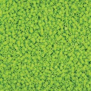 G6-043 15/0 Hex Cut - Light Green Opaque