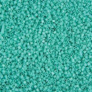 G6-055 15/0 Hex Cut - Turquoise Opaque
