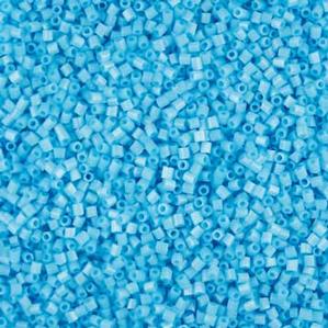 G6-063 15/0 Hex Cut - Light Blue Opaque