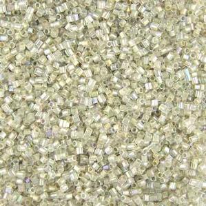 G6-2309 15/0 Hex Cut - Crystal Silverlined Iris