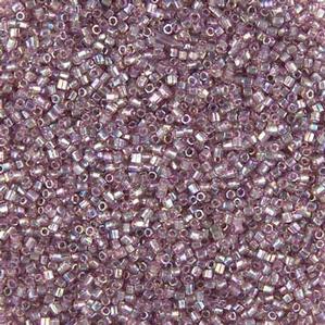G6-386 15/0 Hex Cut - Light Amethyst Iris