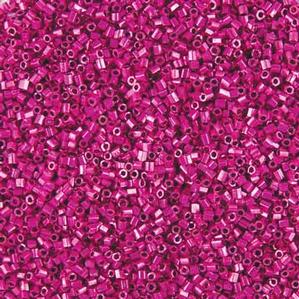 G6-477 15/0 Hex Cut - Hot Pink Metallic