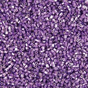 G6-487 15/0 Hex Cut - Purple Metallic