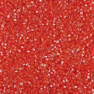 G6-623 15/0 Hex Cut - Orange Luster