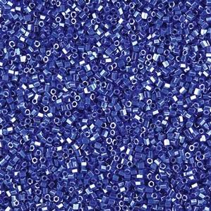 G6-667 15/0 Hex Cut - Dark Blue Luster