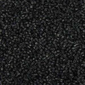 G6-901 15/0 Hex Cut - Black Matte