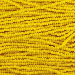 G7-034 11/0 Seed - Dark Yellow Opaque