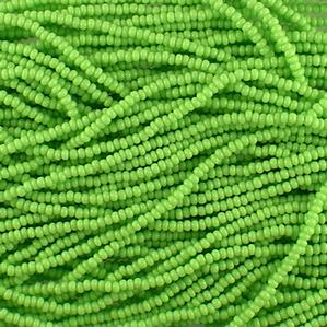 G7-043 11/0 Seed - Light Green Opaque