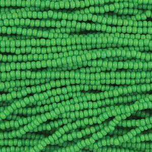 G7-044 11/0 Seed - Medium Green Opaque