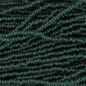 G7-048 11/0 Seed - Forest Green Opaque