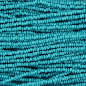 G7-057 11/0 Seed - Turquoise Blue Opaque