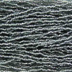 G7-203 11/0 Seed - Gray Silverlined