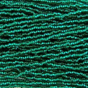G7-258 11/0 Seed - Teal Silverlined