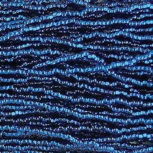 G7-267 11/0 Seed - Dark Montana Blue Silverlined