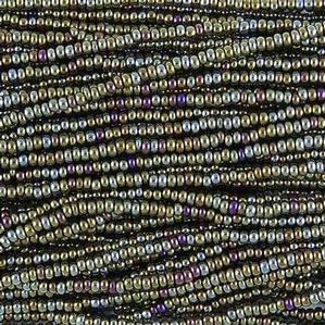 G7-397 11/0 Seed - Dark Brown Iris