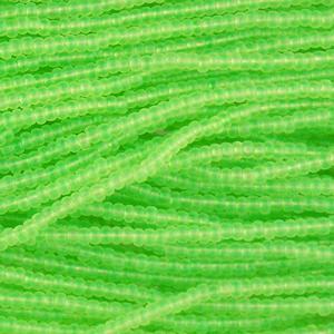G7x-9542 11/0 Seed -Matte Neon Green